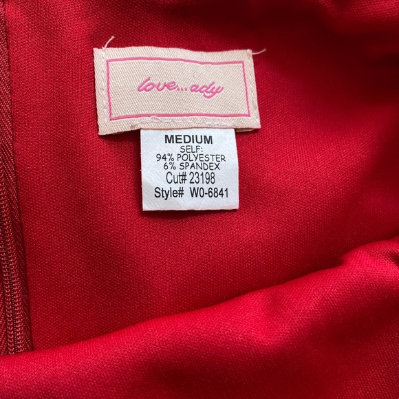 Red jumpsuit - Picture 2 of 2